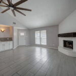 Living Area with wet bar